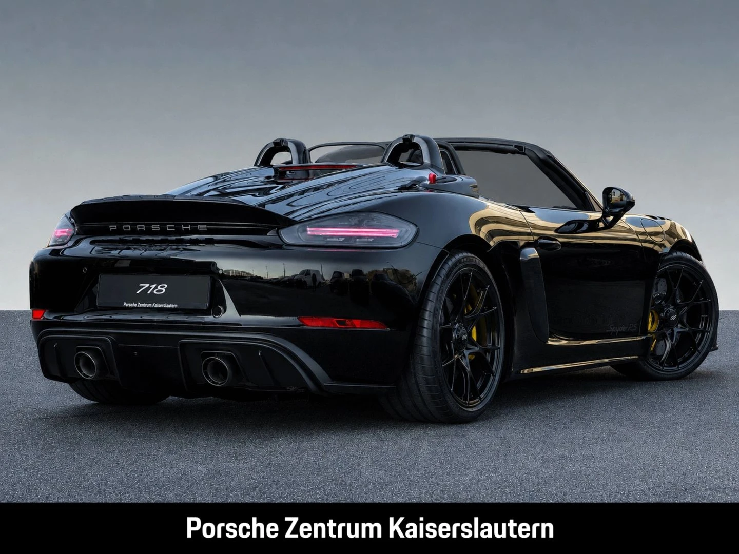 Porsche 718 Spyder RS BOSE Sportabgasanlage LED spyder rs