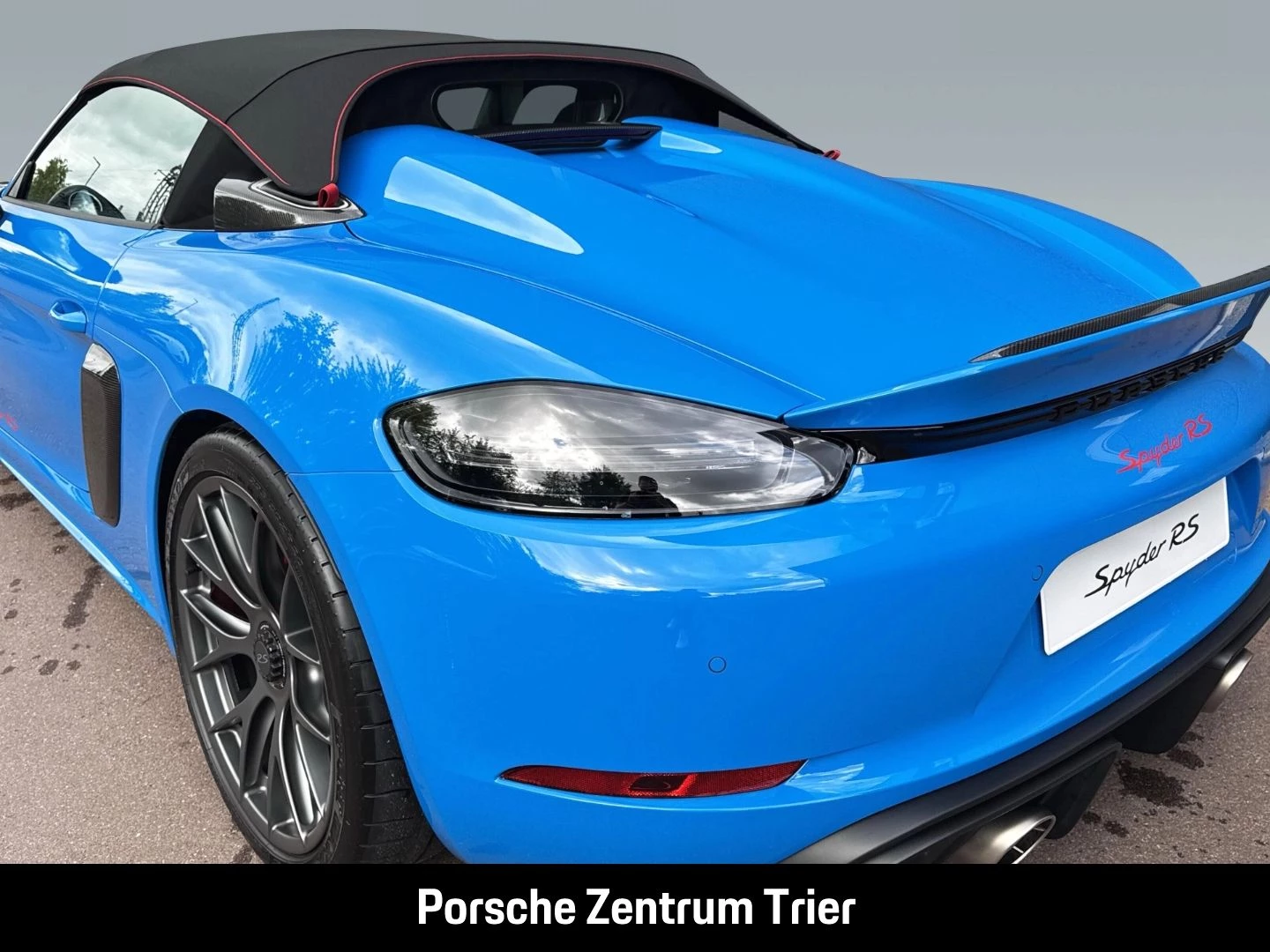Porsche 718 Spyder RS Weissach-Paket Liftsystem-VA spyder rs