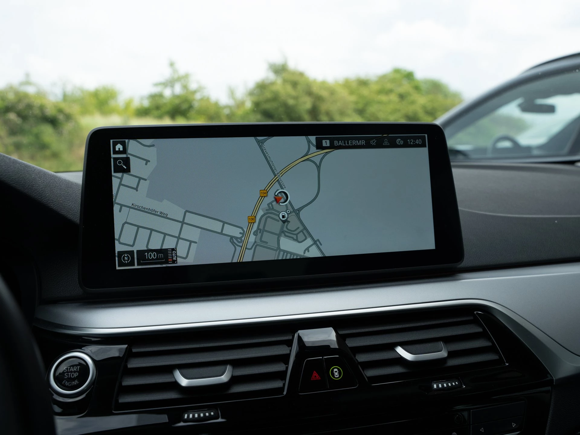 BMW 5er Reihe 520d touring.Laser AHK HUD