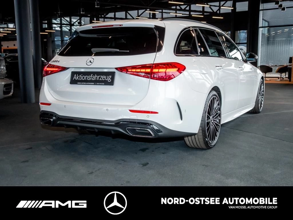 Mercedes-Benz C-Klasse 220 d T AMG NIGHT PANO AHK MEMORY SOUND DISTR AMG Line
