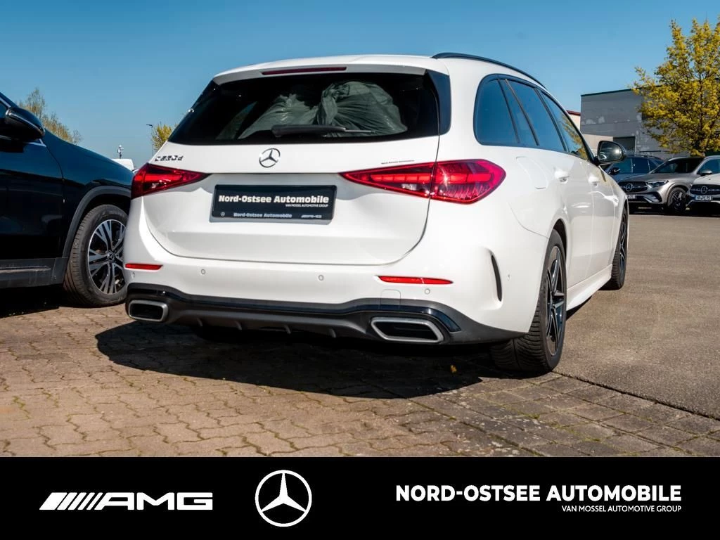 Mercedes-Benz C-Klasse 220 d T AMG AHK PANO NIGHT LED KAMERA DAB NAVI AMG Line