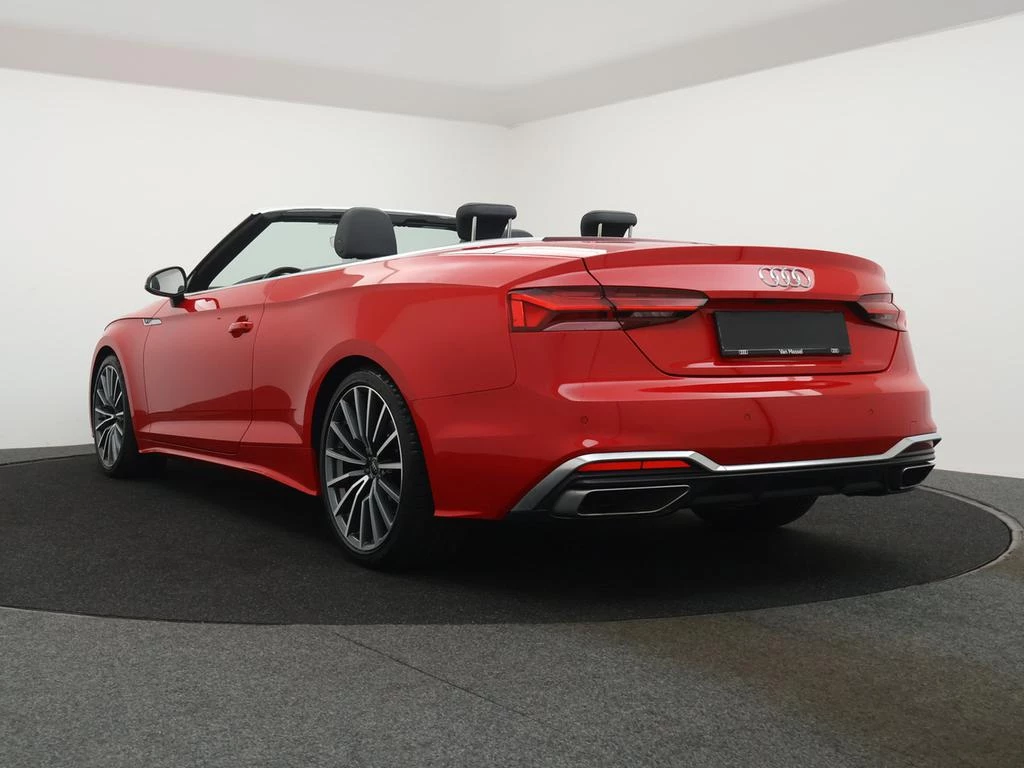 Audi A5 Cabriolet Audi A5 Cabriolet S-LINE 35TFSI 150PK *AUTOMAAT*NEKVERWARMING*LEDER*NAVI*APP CONNECT*BLTH*CRUISE*DIGITAL DASHBOARD*...