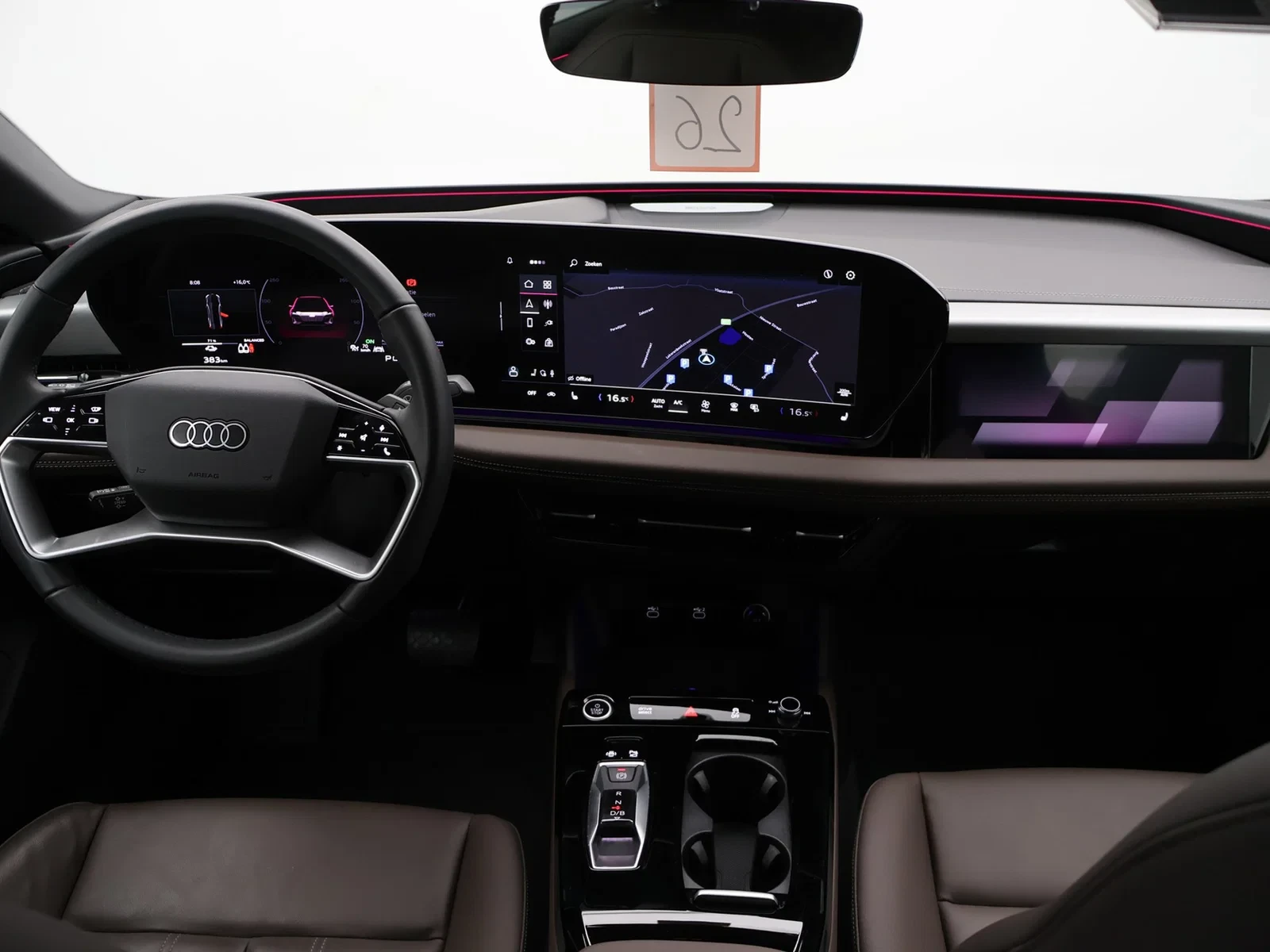Audi A6 Sportback e-tron Sportback e-Tron 100 kWh Performance S line *APP CONNECT*BLTH*CRUISE*BRUIN LEDER*B&O SOUND*ZETELVERW