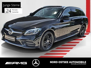 Mercedes-Benz C-Klasse 300 de T AMG AHK SPUR TOTWINKEL MULTIBEAM KAM AMG Line