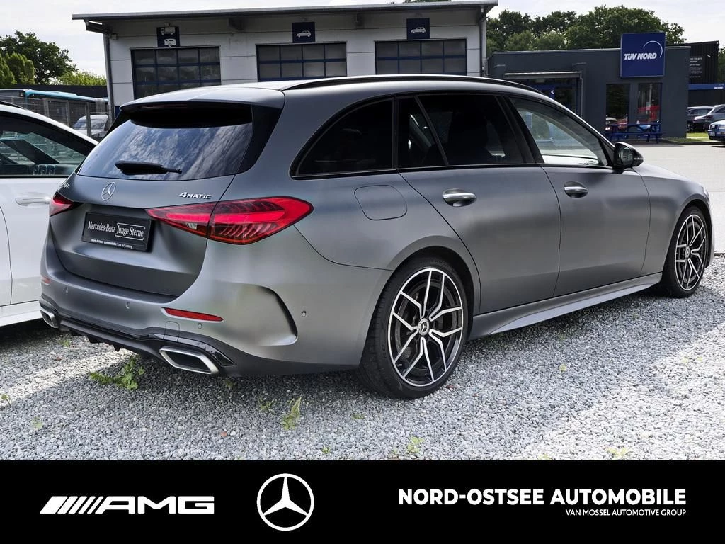 Mercedes-Benz C-Klasse 220 T d 4M AMG MEMORY PANO HUD AHK 360 NIGHT AMG Line