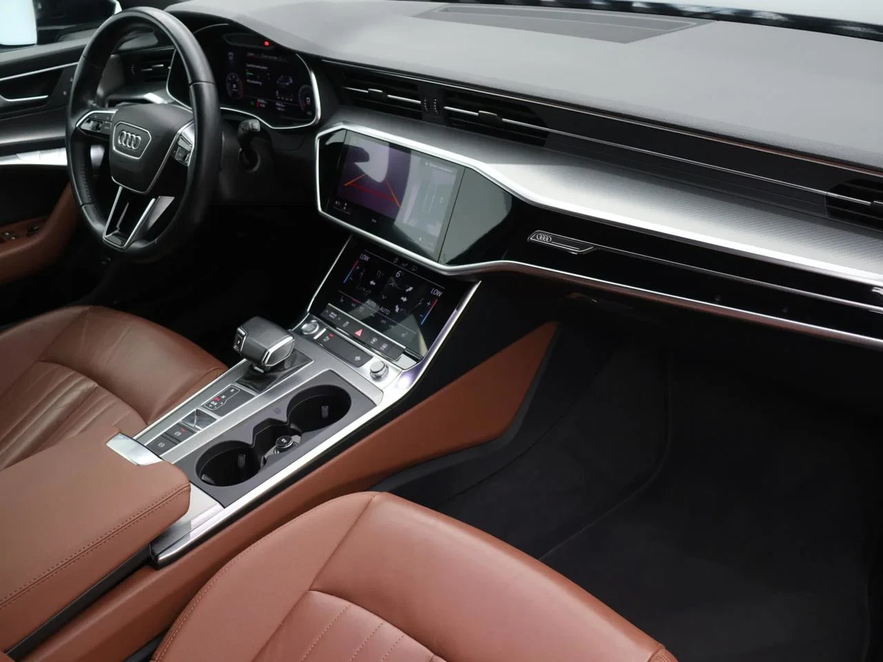 Audi A6 Avant Dsl A6 Avant 35TDi Business Edition Sport 163PK *AUTOMAAT*BRUIN LEDER*PANODAK*VIRTUAL COCKPIT*CAMERA*ACC*TREKHAAK*...*
