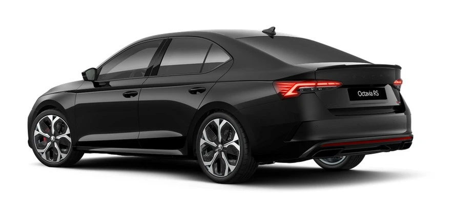 Škoda Octavia RS 2.0 TSI 195 kW (265 PS) 7-Gang-DSG Beheizbares Lenkrad im Sportdesign mit Multifunktionstasten und Schaltwippen, Beheizbare V
