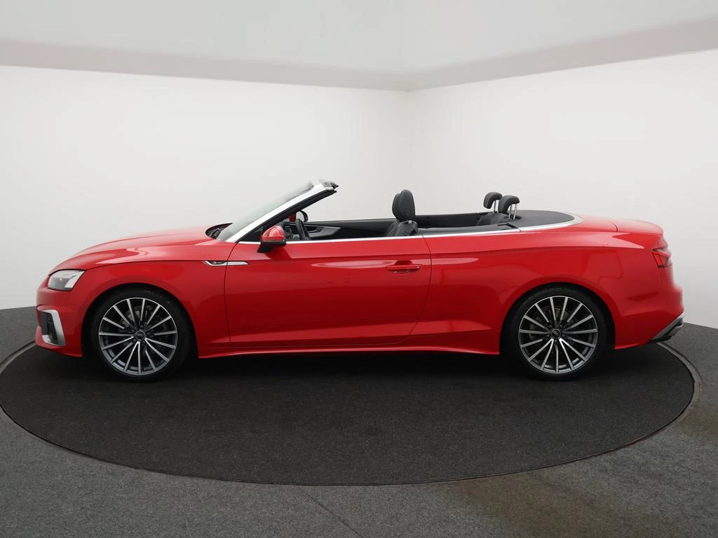 Audi A5 Cabriolet Audi A5 Cabriolet S-LINE 35TFSI 150PK *AUTOMAAT*NEKVERWARMING*LEDER*NAVI*APP CONNECT*BLTH*CRUISE*DIGITAL DASHBOARD*...