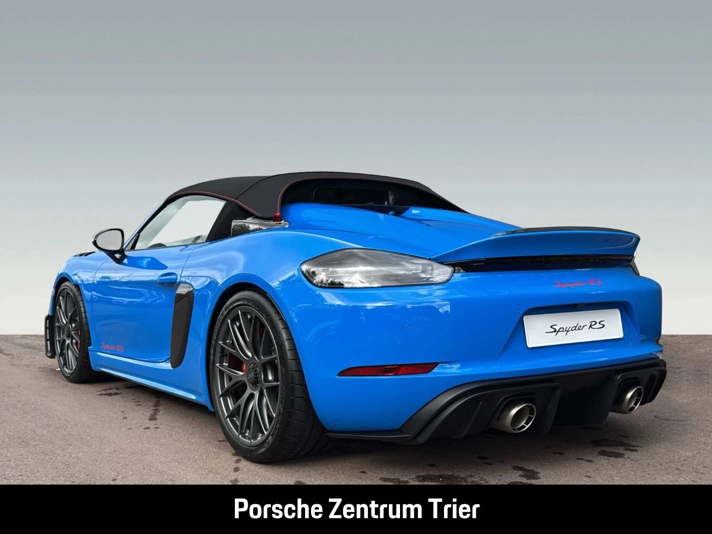 Porsche 718 Spyder RS Weissach-Paket Liftsystem-VA spyder rs
