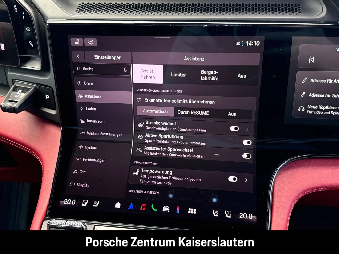 Porsche Cayenne Electric HA-Lenkung Head-Up LED-Matrix -