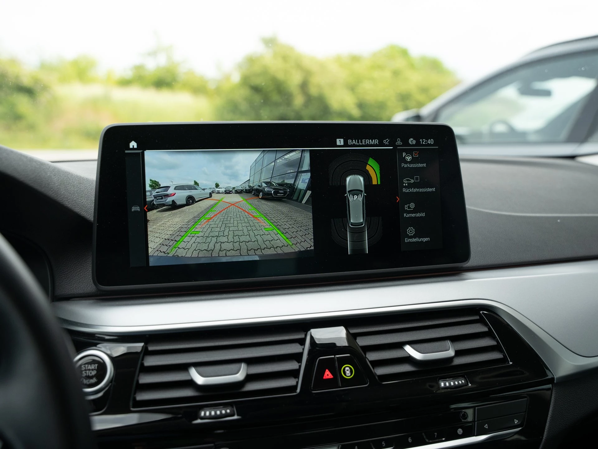 BMW 5er Reihe 520d touring.Laser AHK HUD