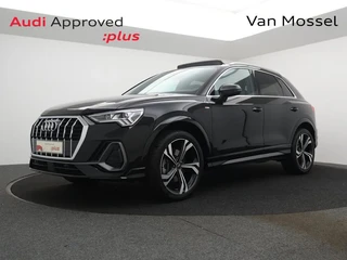 Audi Q3 45TFSI QUATTRO 245PK S-line *PANO DAK*2X S-LINE*NAVI*APP CONNECT*SPORTSEATS*BLTH*CRUISE*PDC*...