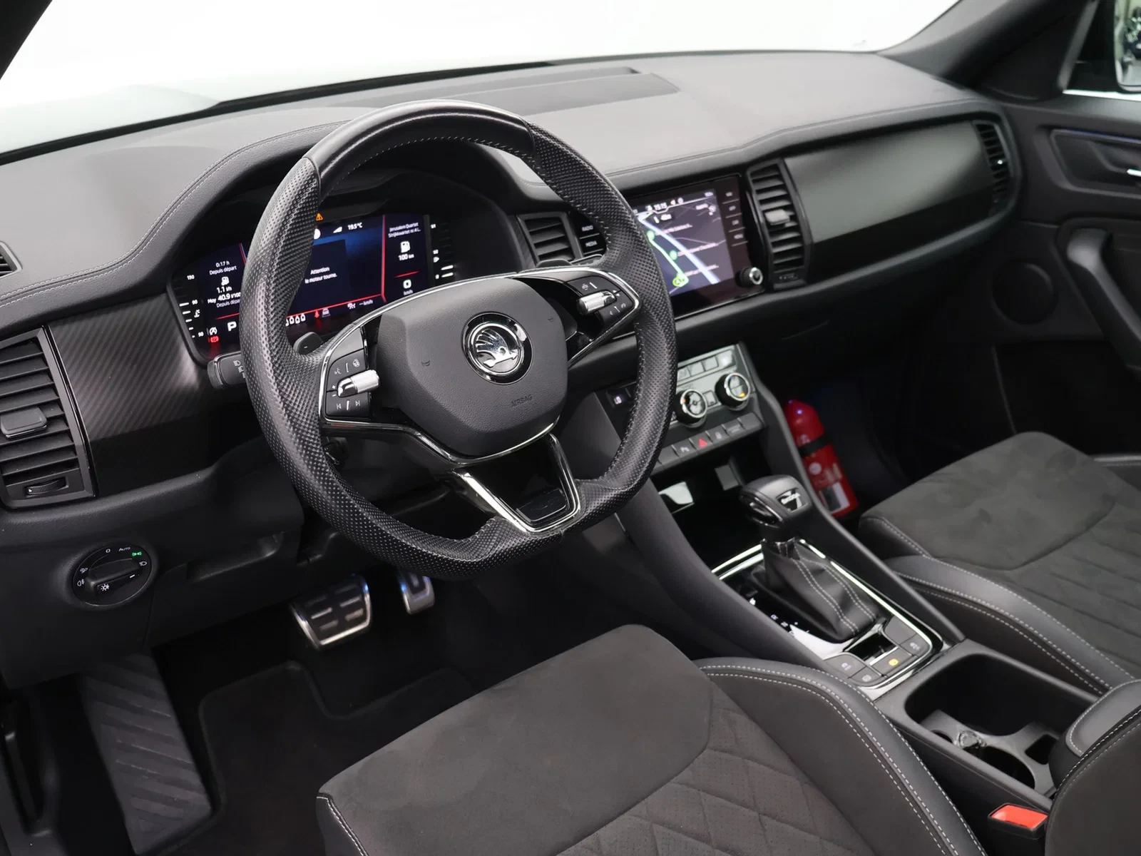 Škoda Kodiaq Kodiaq Sportline 1.5TSI 150PK *AUTOMAAT*7 ZITPLAATSEN*PANODAK*TREKHAAK*LEDER*ALCANTARA*SPORTZETELS*C