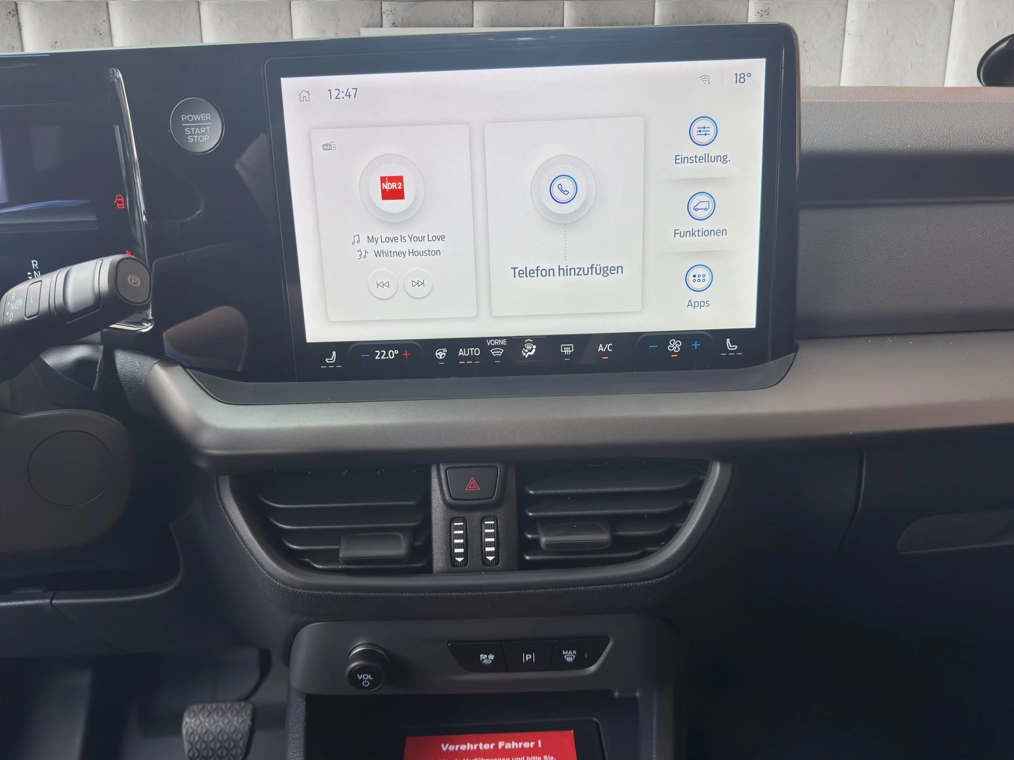 Ford Transit Courier Trend Elektro 100 kW RFK SHZ PDC