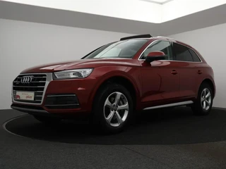 Audi Q5 Audi Q5 Design 2.0TDI QUATTRO 190PK *AUTOMAAT*GRIJS LEDER*CAMERA*PDC*NAVI*KELESS GO*AIRCO*ZETEMVERWARMING*...*