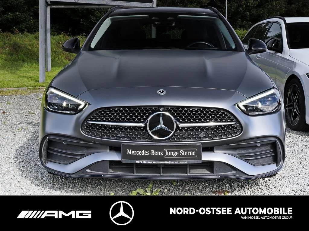 Mercedes-Benz C-Klasse 220 T d 4M AMG MEMORY PANO HUD AHK 360 NIGHT AMG Line