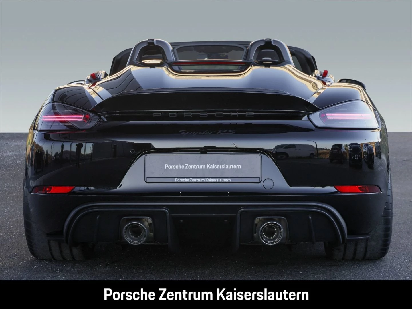 Porsche 718 Spyder RS BOSE Sportabgasanlage LED spyder rs