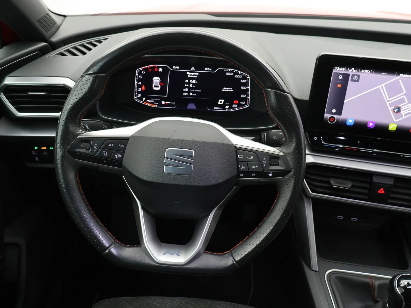 SEAT Leon Leon 1.5TSI FR 130PK *VIRTUAL COCKPIT*LEDER*PDC*CRUISE*NAVI*APP-CONNECT*KEYLESS GO*...*