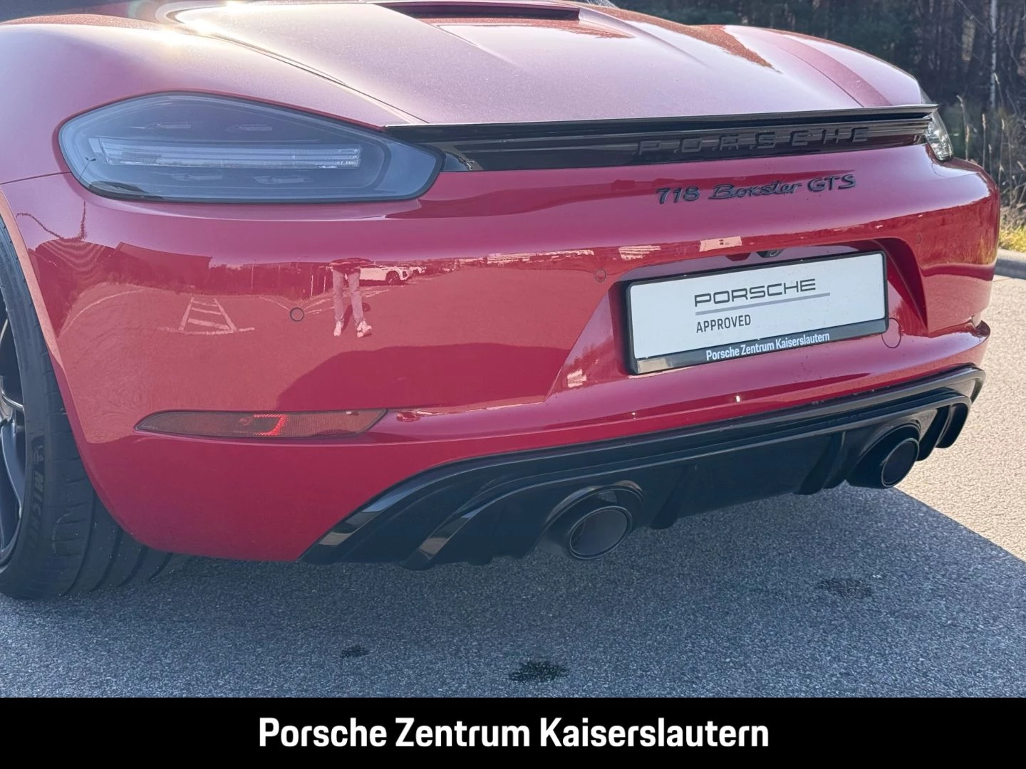 Porsche 718 Boxster GTS 4.0 Burmester Rückfahrkamera boxster