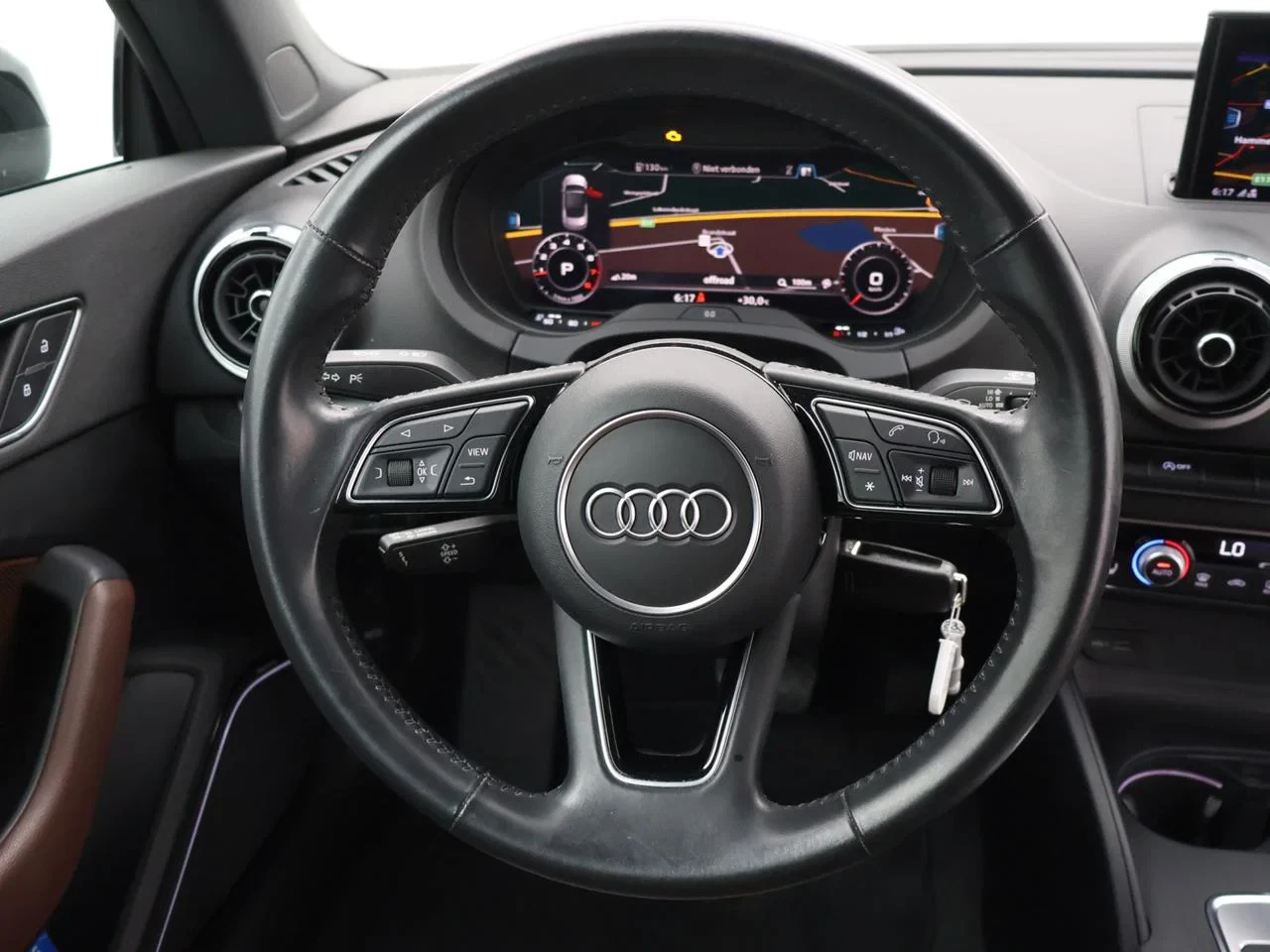 Audi A3 Cabriolet Audi A3 Cabriolet 40TFSI QUATTRO 190PK *AUTOMAAT*BRUINE LEDER*CRUISE*VIRTUAL COCKPIT*NAVI*APP-CONNECT*...*