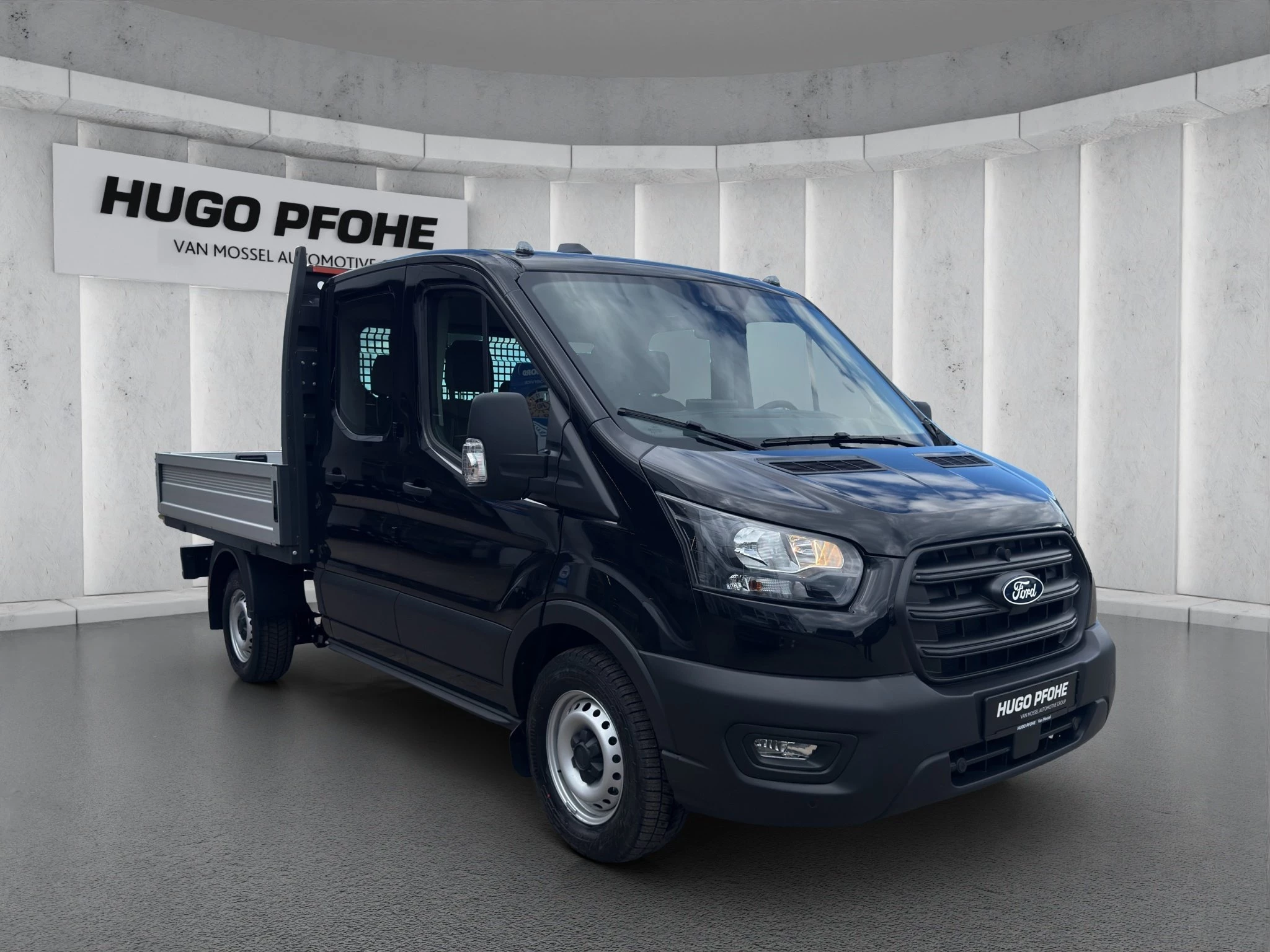 Ford Transit 350 L2 Fahrgestell Doppelkabine Basis Pritsche