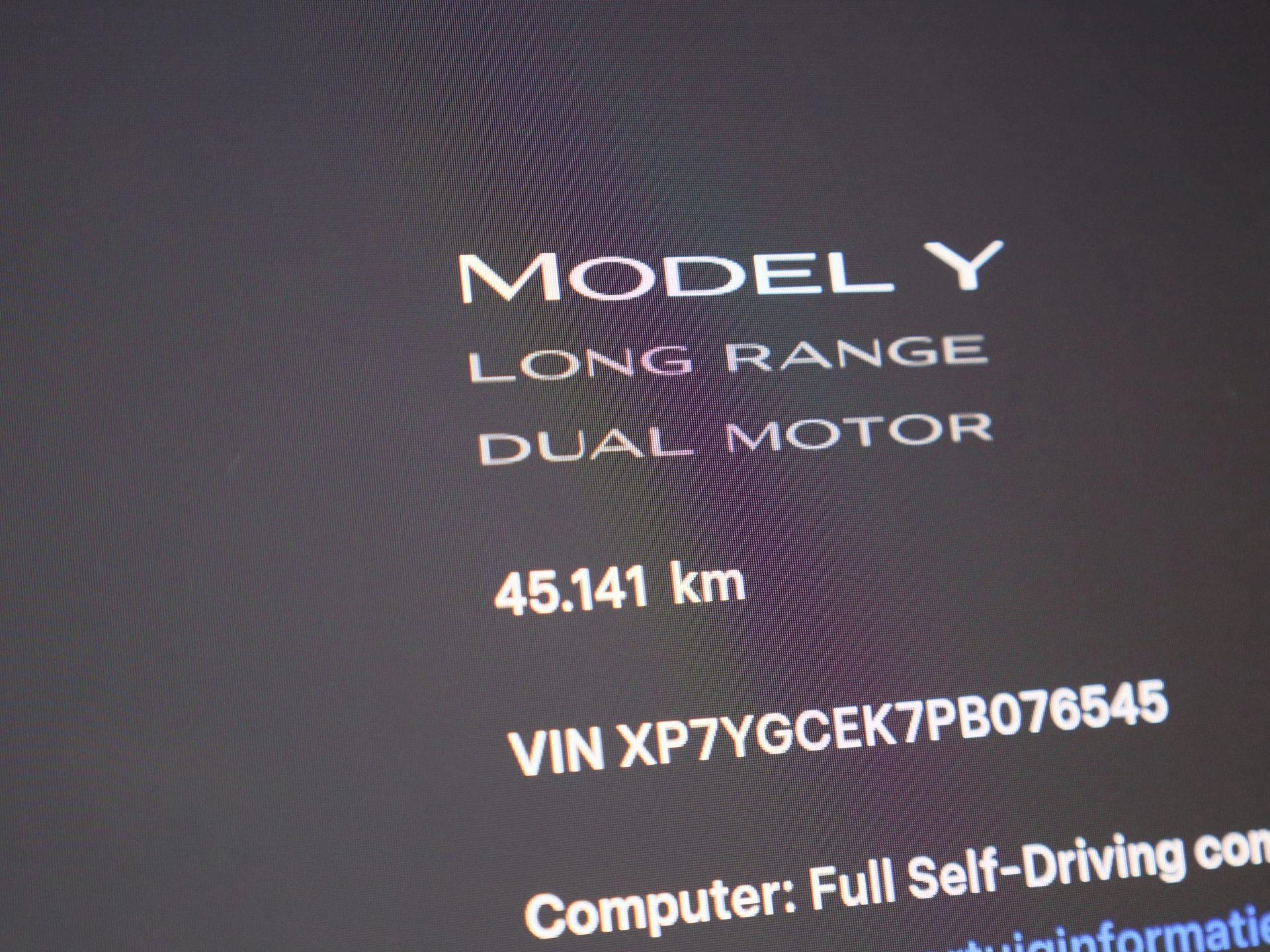 Tesla Model Y Long Range AWD 75 kWh