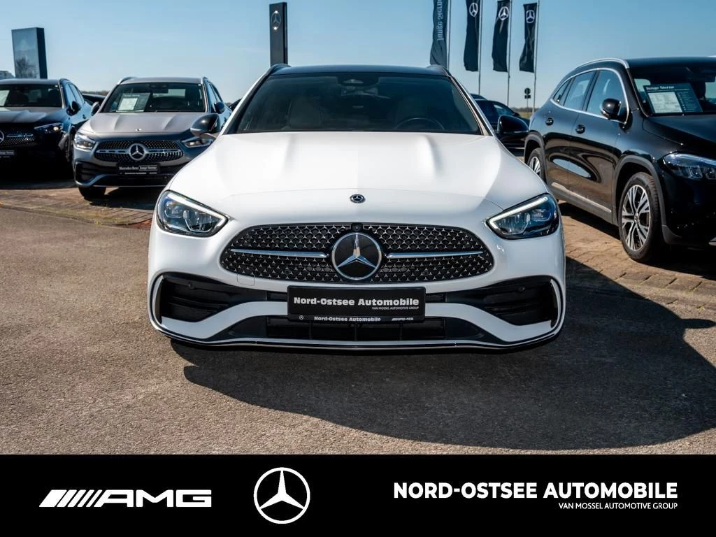 Mercedes-Benz C-Klasse 220 d T AMG AHK PANO NIGHT LED KAMERA DAB NAVI AMG Line
