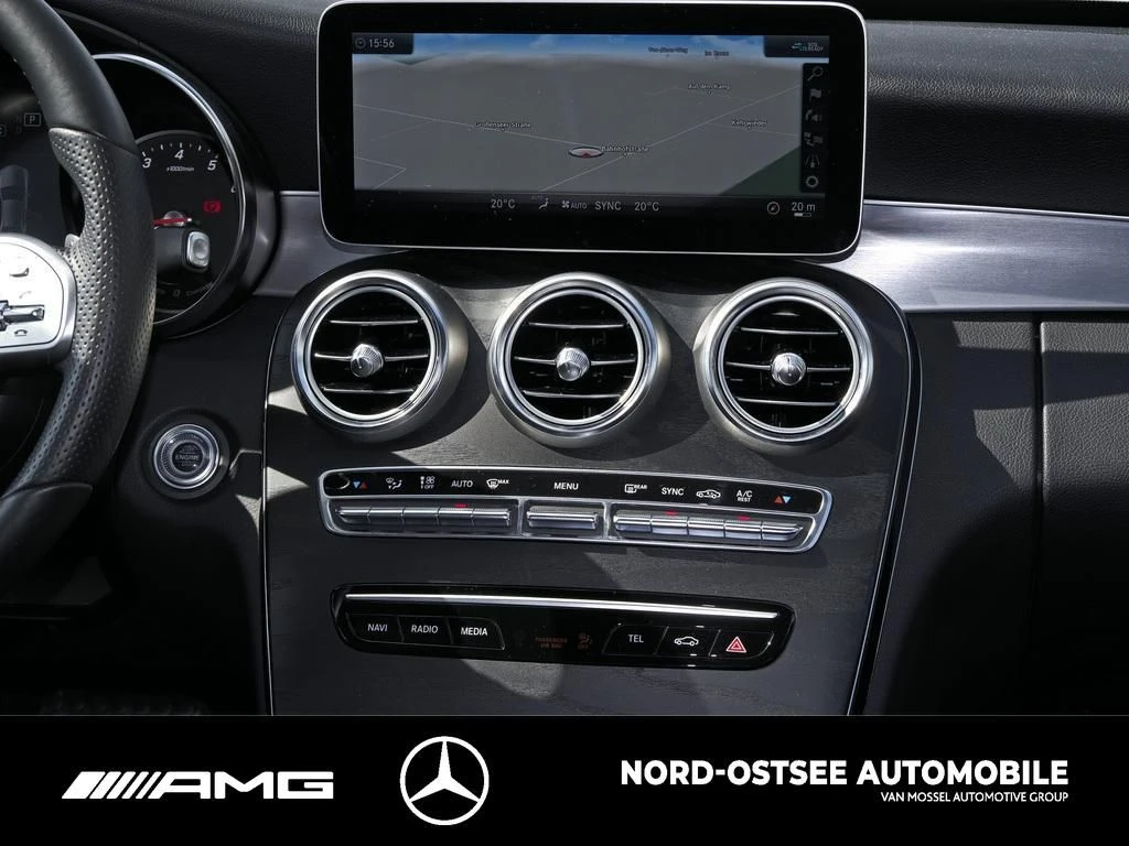 Mercedes-Benz C-Klasse 200 AMG DISTRO NIGHT 9G KAMERA TEMPO NAVI SHZ AMG Line