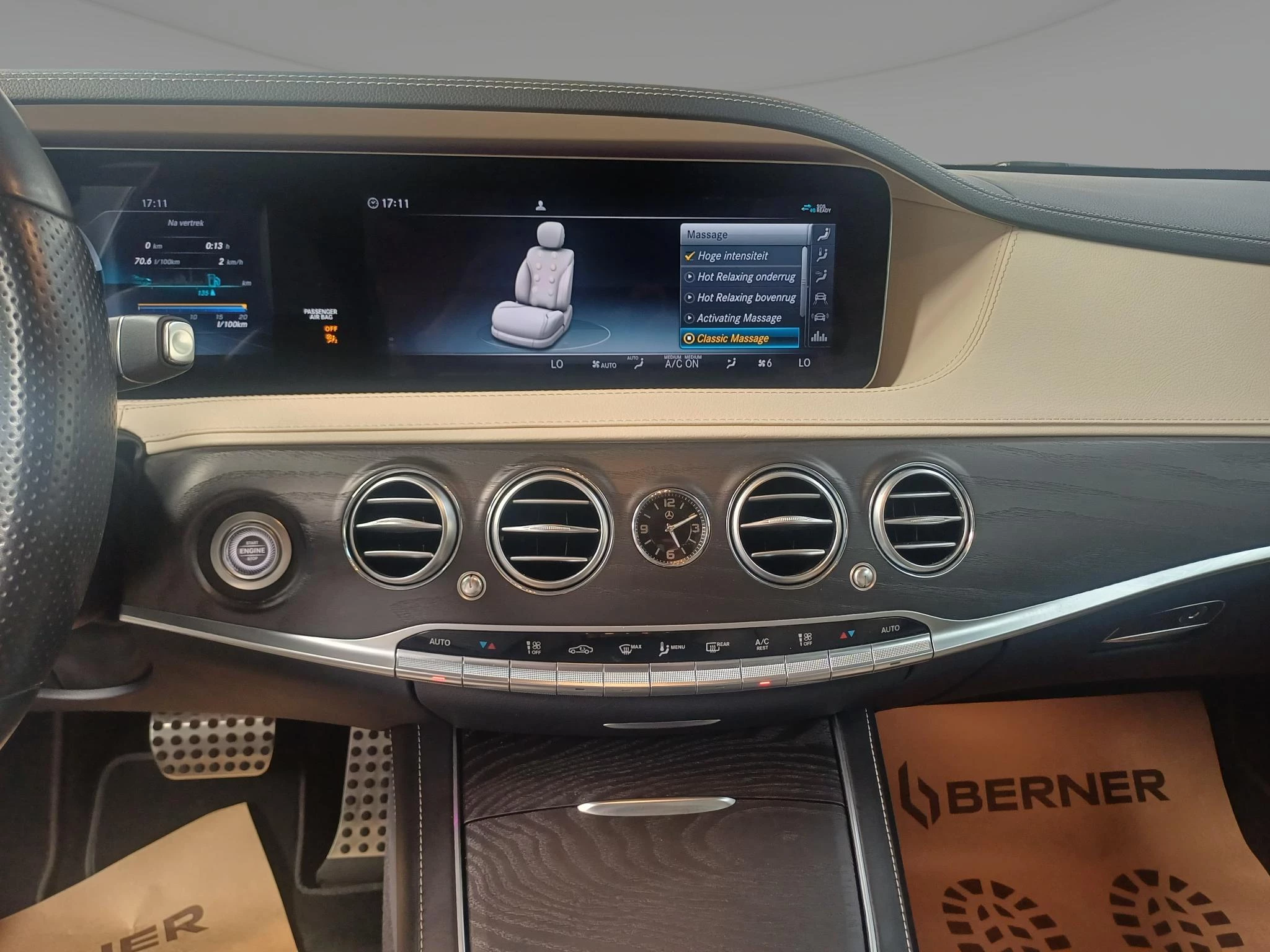 Mercedes-Benz Classe S 400 d 4MATIC AMG LINE + BRUMESTER + PANO + CARPLAY + HEAD UP + NAPPA +