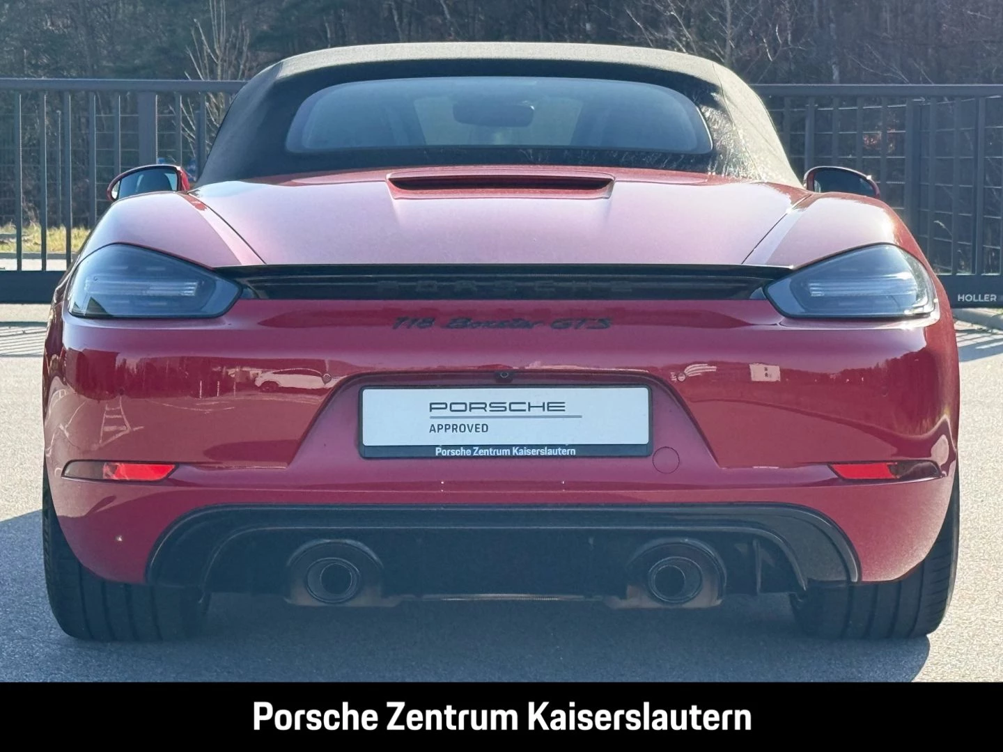 Porsche 718 Boxster GTS 4.0 Burmester Rückfahrkamera boxster