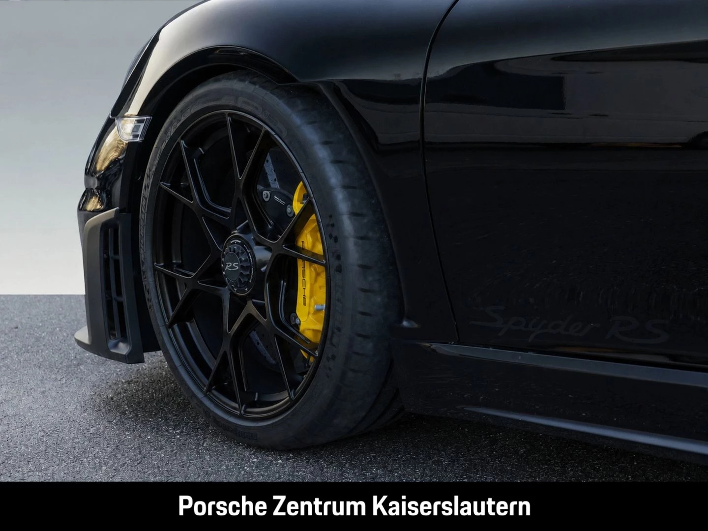 Porsche 718 Spyder RS BOSE Sportabgasanlage LED spyder rs