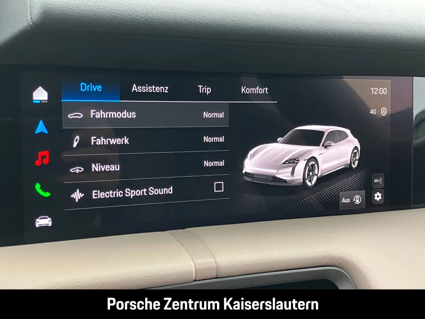 Porsche Taycan 4S Sport Turismo Burmester Surround-View -