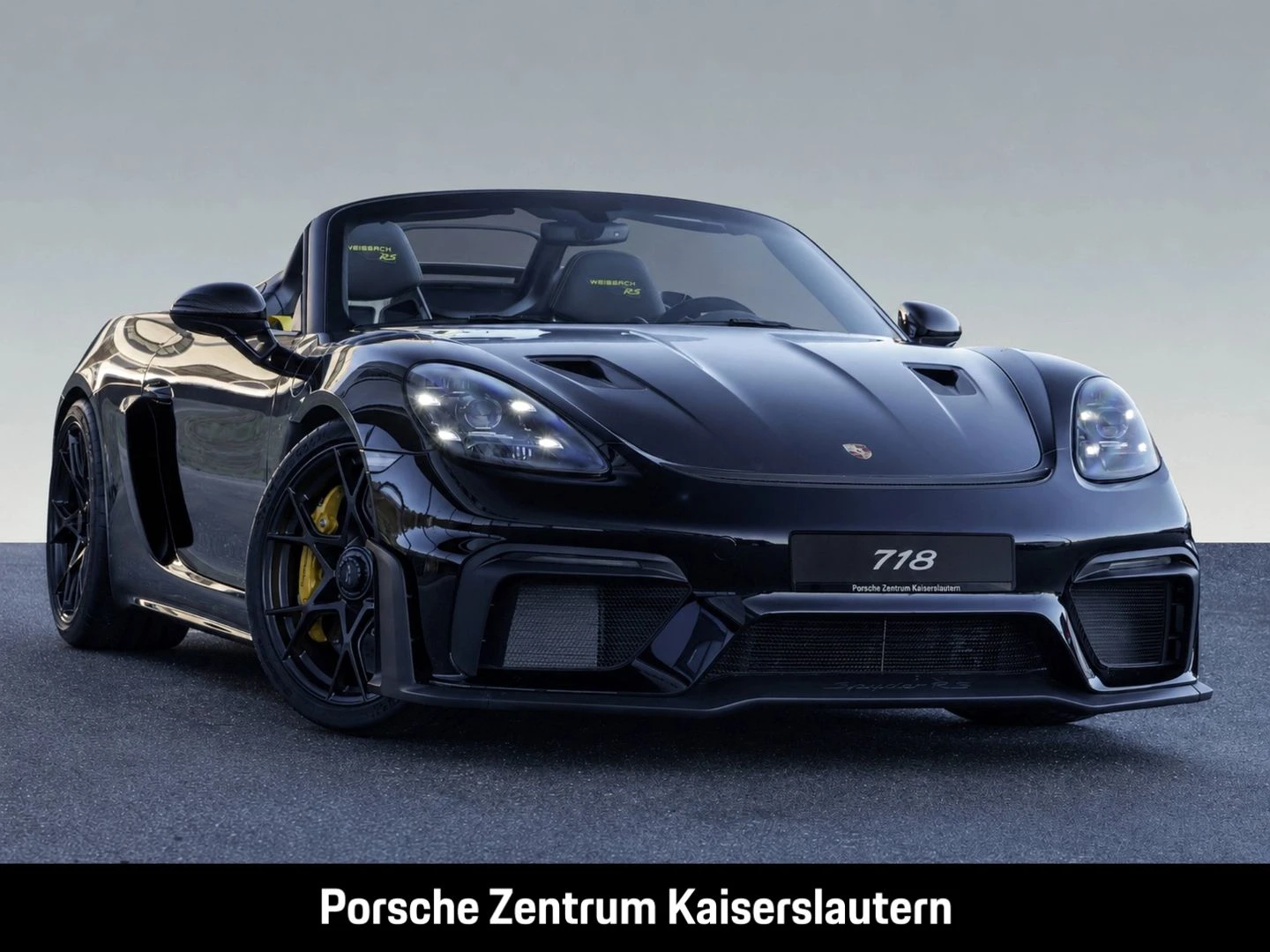 Porsche 718 Spyder RS BOSE Sportabgasanlage LED spyder rs