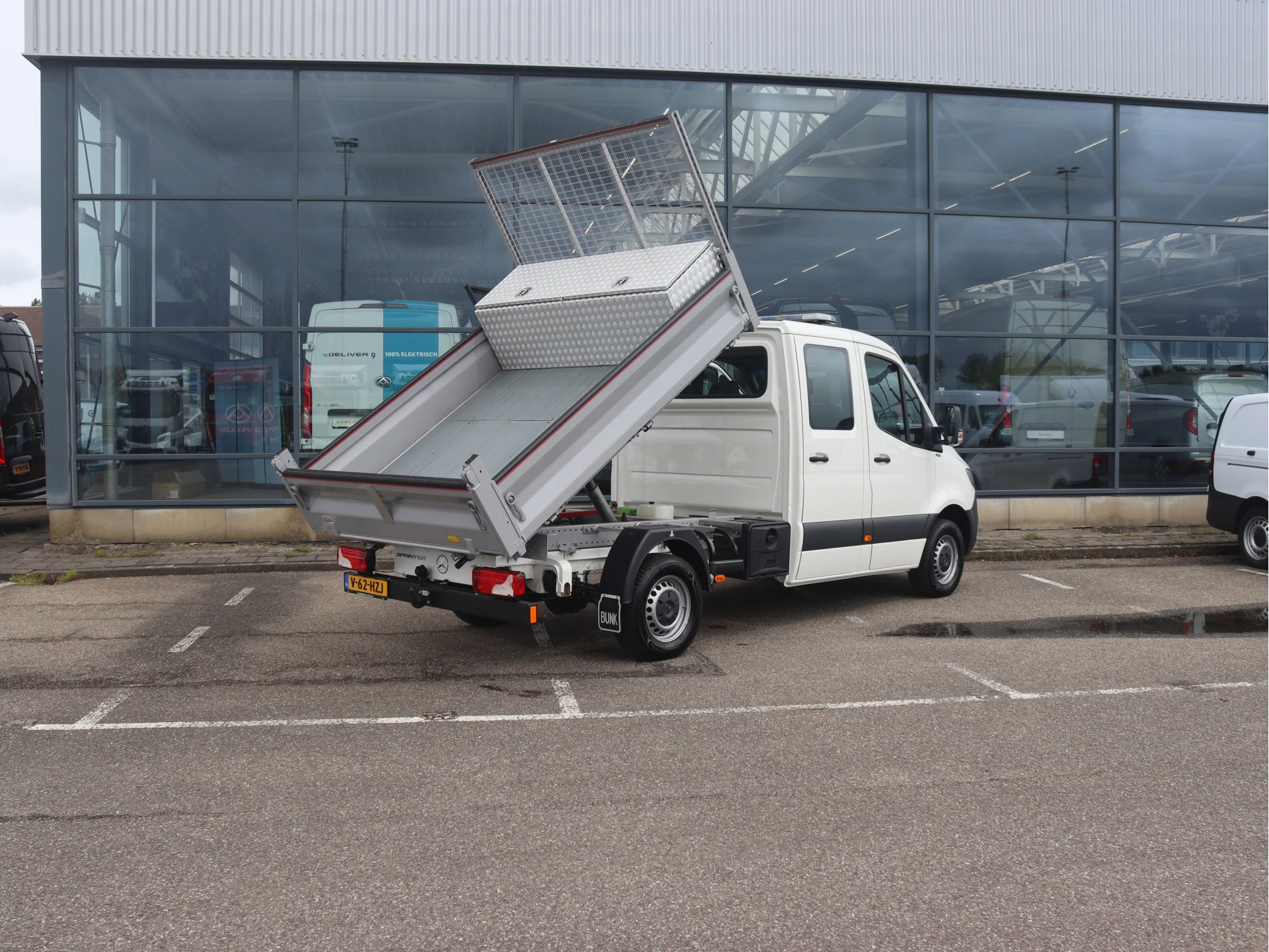 Mercedes-Benz Sprinter 317 CDI L2 Pro D.C. Kipper | AIRCO/CRUISE/3.500KG AHW | Certified