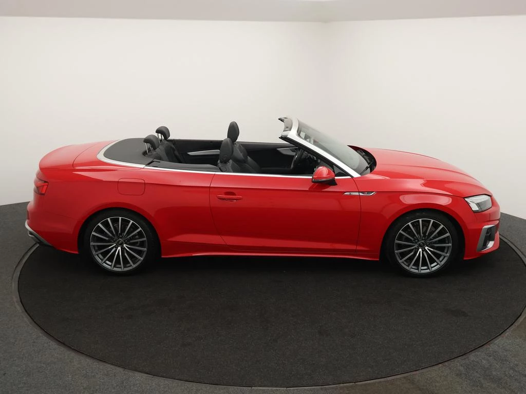Audi A5 Cabriolet Audi A5 Cabriolet S-LINE 35TFSI 150PK *AUTOMAAT*NEKVERWARMING*LEDER*NAVI*APP CONNECT*BLTH*CRUISE*DIGITAL DASHBOARD*...