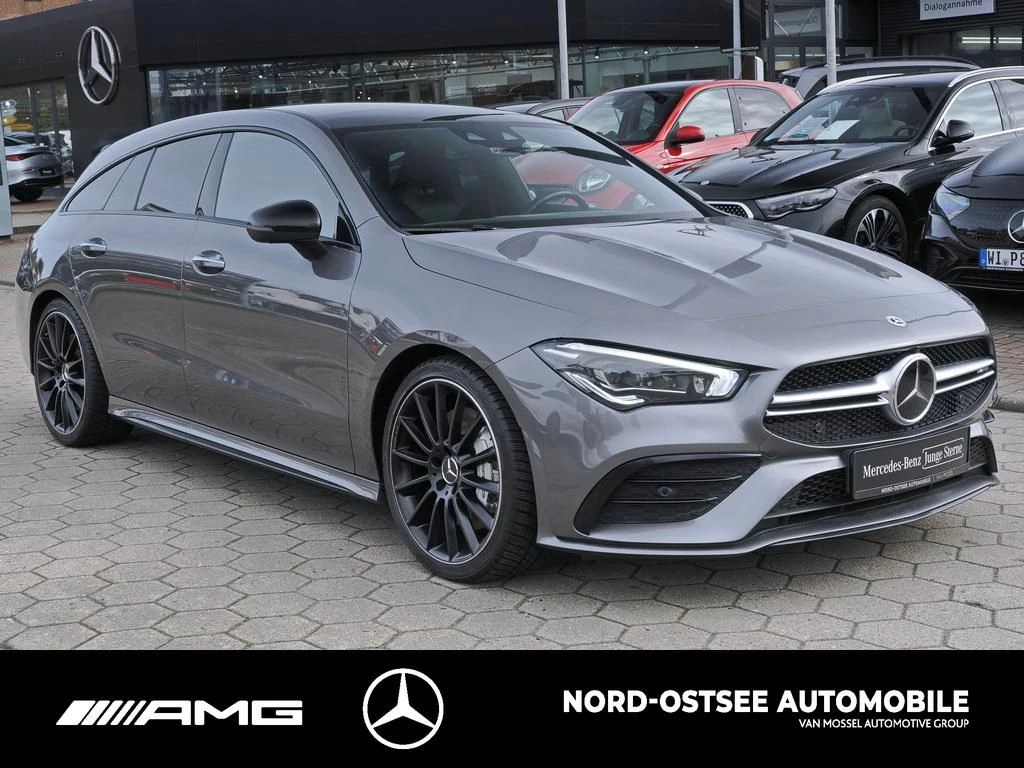 Mercedes-Benz CLA 35 AMG 4M SB HUD PANO SOUND AHK MULTI 360° AMG LineX118 CLA 35 AMG 4M SB HUD PANO SOUND AHK MULTI 360° AMG Line