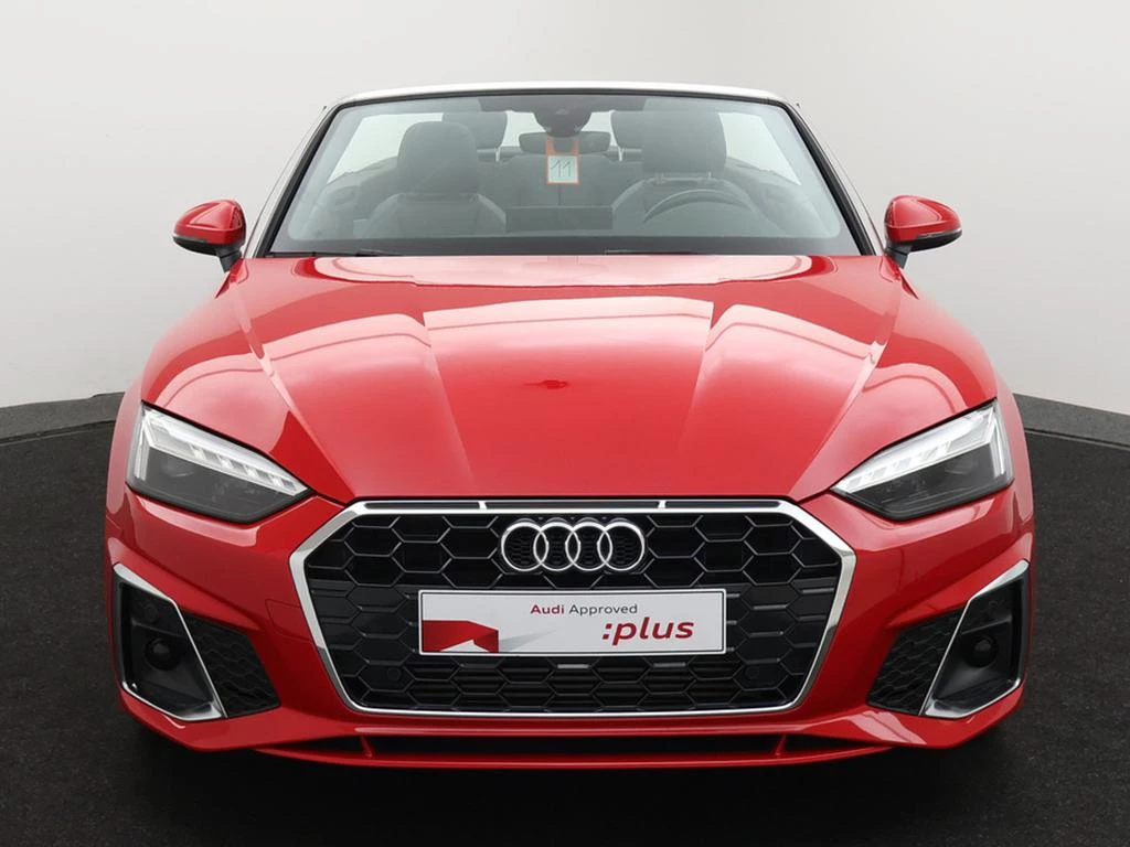 Audi A5 Cabriolet Audi A5 Cabriolet S-LINE 35TFSI 150PK *AUTOMAAT*NEKVERWARMING*LEDER*NAVI*APP CONNECT*BLTH*CRUISE*DIGITAL DASHBOARD*...