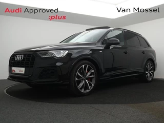 Audi Q7 PHEV 55 TFSie QUATTRO 3X S LINE 394PK *AUTOMAAT*PANODAK*TREKHAAK*LEDER*CAMERA*CRUISE*PDC*...*