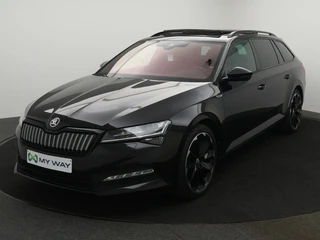Škoda Superb Combi PHEV Superb Wagon Sportline 1.4TSI iV 218PK *AUTOMAAT*PANODAK*LEDER*TREKHAAK*CAM*CRUISE*PDC*APP-CONNECT*.