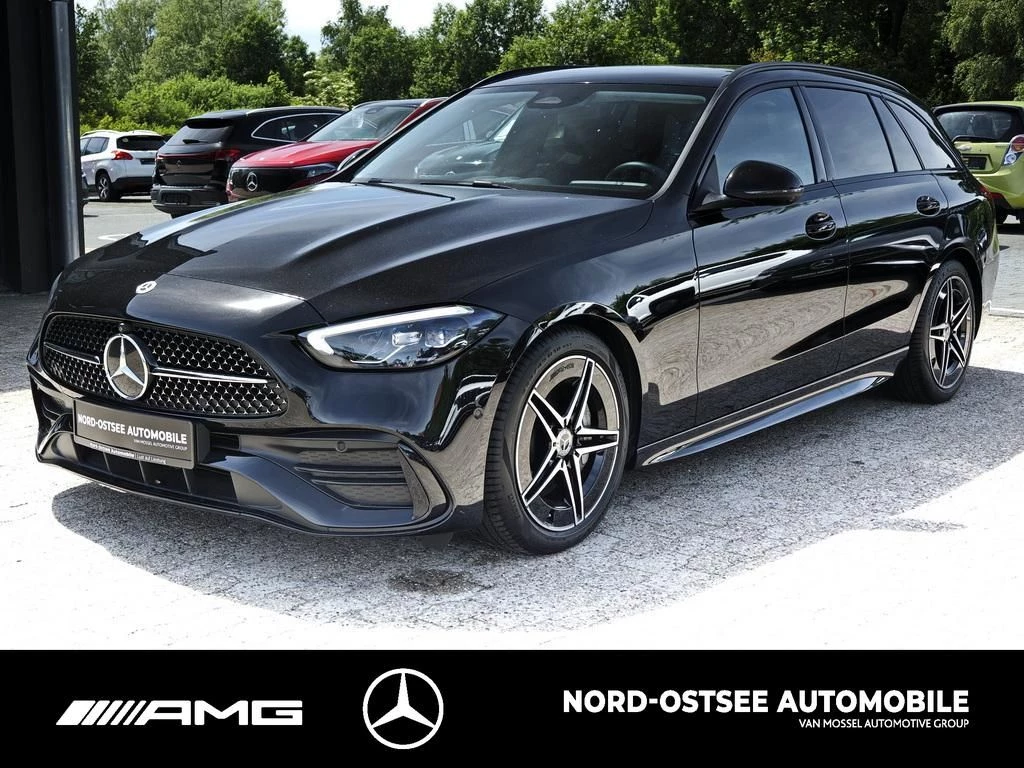 Mercedes-Benz C-Klasse 300 de T AMG AHK SPUR TOTWINKEL MULTIBEAM KAM AMG Line