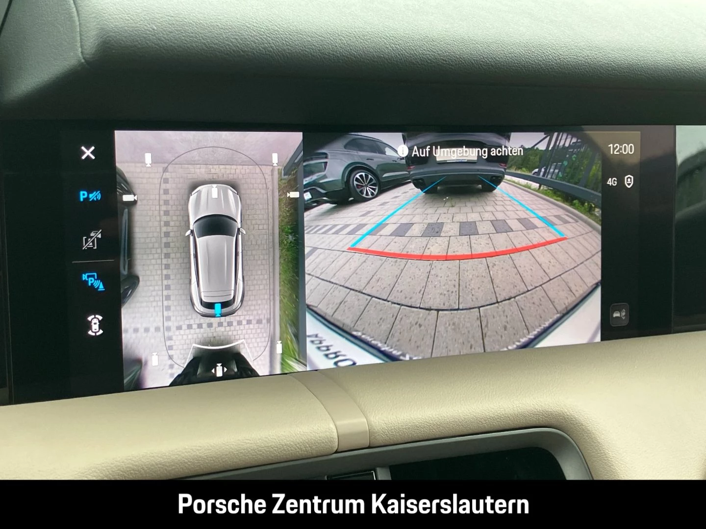 Porsche Taycan 4S Sport Turismo Burmester Surround-View -