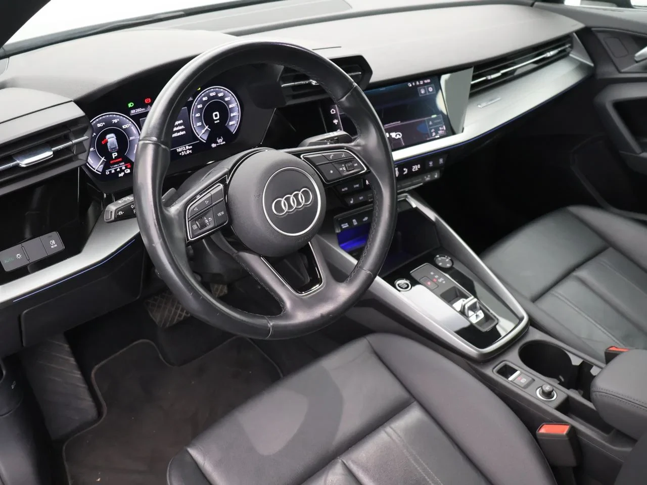 Audi A3 Sportback PHEV Audi A3 Sportback PHEV S line 40TFSIe 204PK *AUTOMAAT*LEDER*PDC*ACC*VIRTUAL COCKPIT*NAVI*APP-CONNECT*AIRCO*...*