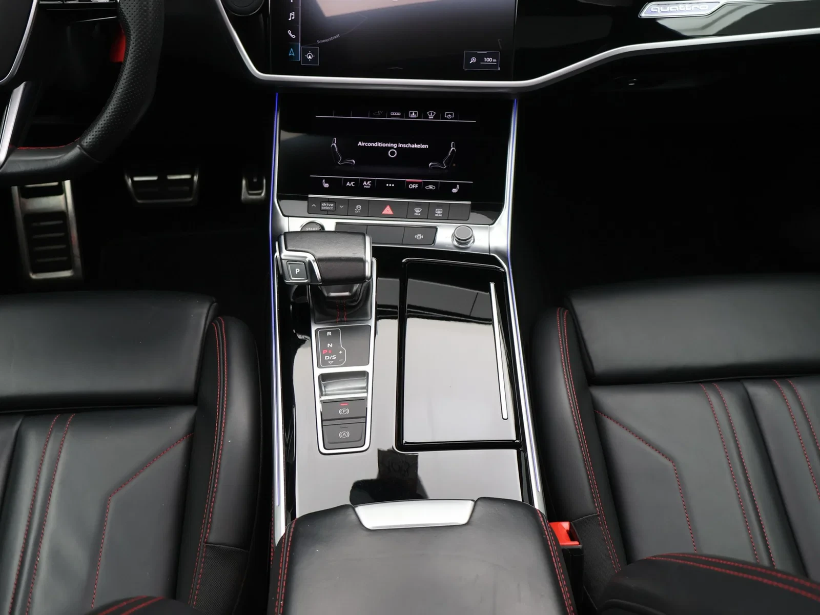 Audi A6 PHEV Audi A6 Competition 55TFSIe QUATTRO 367PK *AUTOMAAT*3X-S LINE*PANODAK*LEDER*CAMERA*CRUISE*PDC*NAVI*APP-CONNECT*...*