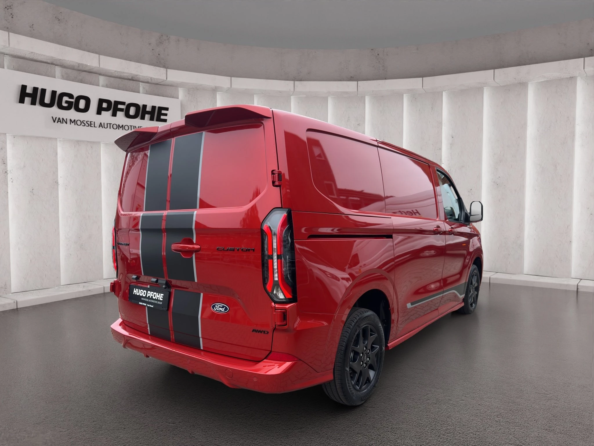 Ford Transit Custom Kastenwagen Sport 320 L1 2.0 l EcoBlue. 8-Gang-Automatik. AWD
