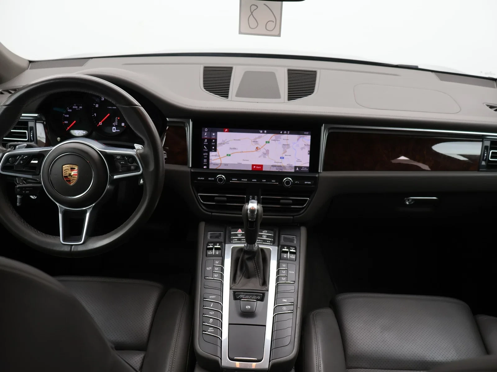 Porsche Macan Macan 2.0TFSI 245PK PDK BRUIN LEDER*AUTOMAAT*SPORTUITLAAT*NAVI*BLTH*CRUISE*TREKHAAK*...