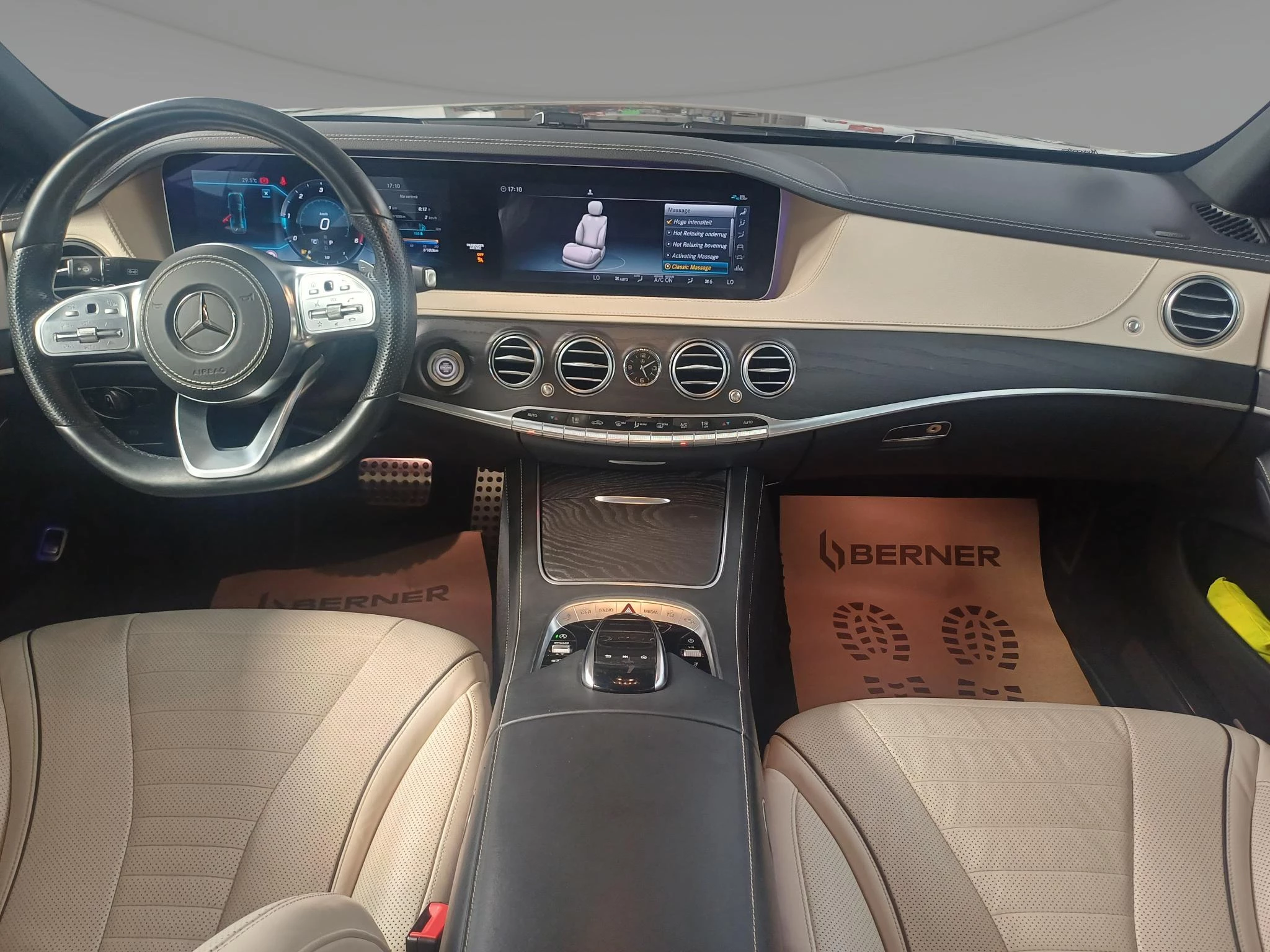Mercedes-Benz Classe S 400 d 4MATIC AMG LINE + BRUMESTER + PANO + CARPLAY + HEAD UP + NAPPA +