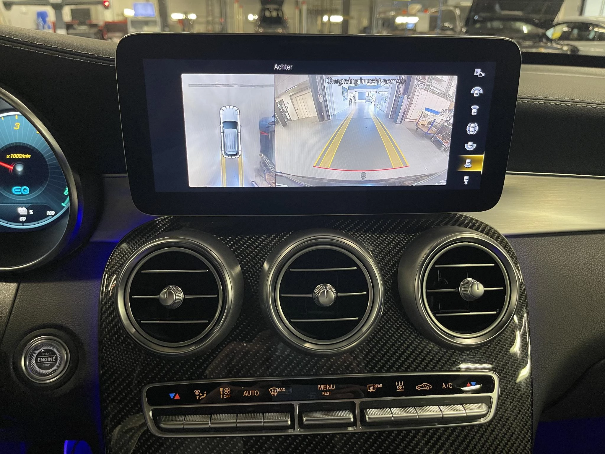 Mercedes-Benz GLC SUV 300de AMG LINE + PANO DAK + BURMESTER + HEAD UP + TREKHAAK + 360