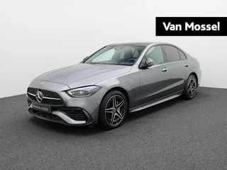 Mercedes-Benz C-Klasse 300 e AMG Line + LEDER + BURMESTER + PANO DAK + TREKHAAK +