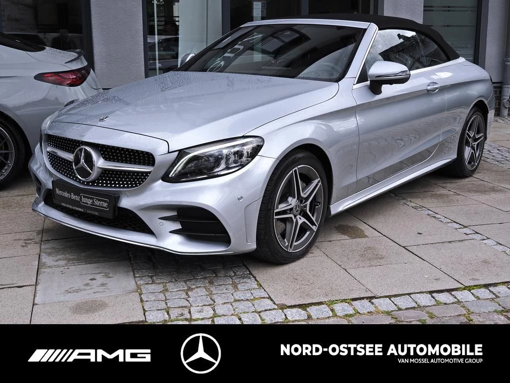 Mercedes-Benz C-Klasse 200 CABRIO 4M AMG TOTWINKEL AIRSCARF AHK SOUND AMG Line