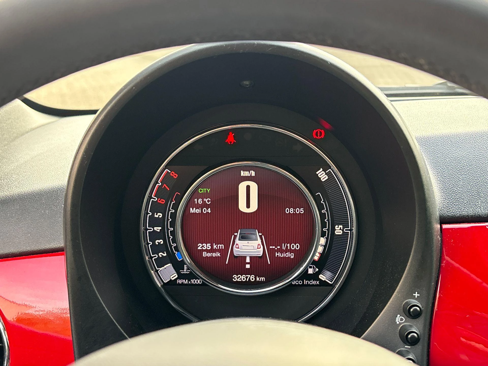 Fiat 500C 1.0 Hybrid RED